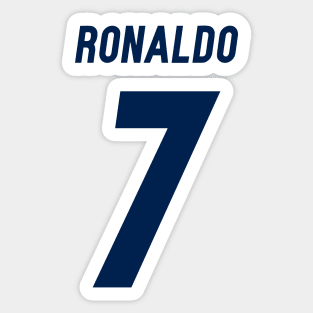 Christiano Ronaldo Madrid Jersey 2016 Sticker